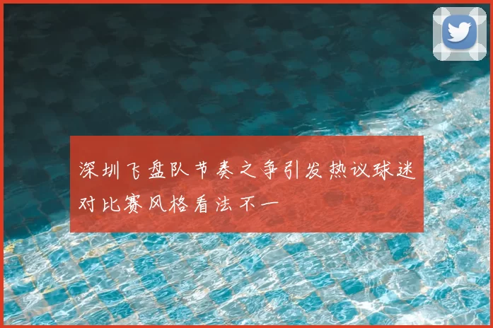 深圳飞盘队节奏之争引发热议球迷对比赛风格看法不一