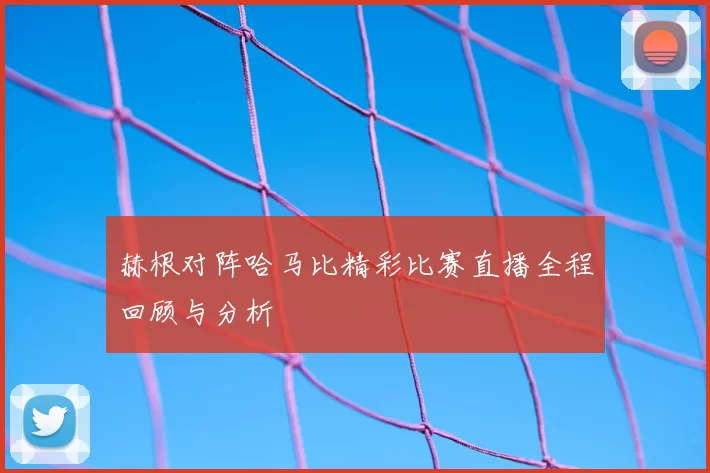 赫根对阵哈马比精彩比赛直播全程回顾与分析