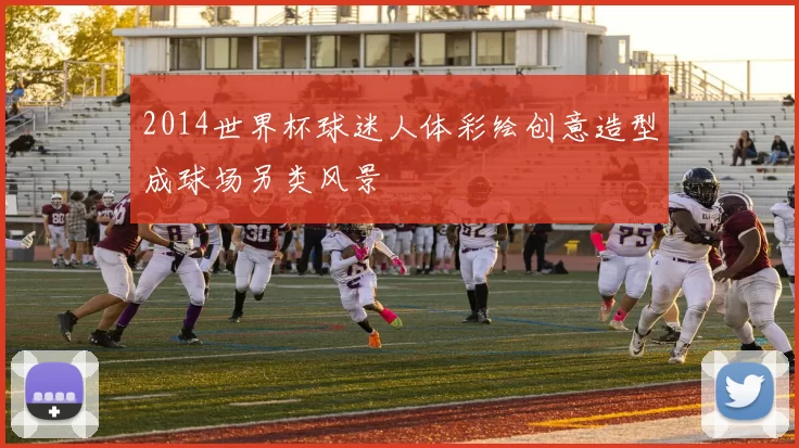 2014世界杯球迷人体彩绘创意造型成球场另类风景